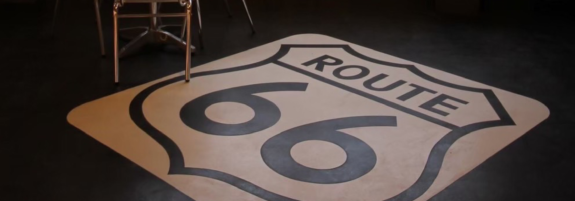 特殊塗装 MPC 施工事例（ROUTE 66 ロゴ）